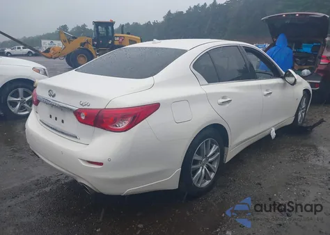 2014 Infiniti Q50 Premium из США, поврежденный, VIN JN1BV7AR7EM707308